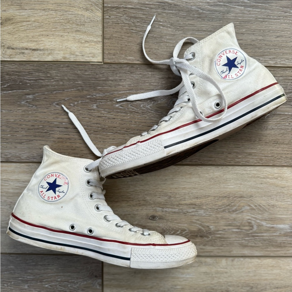 Chuck Taylor All Star Converse Off White High Top Shoes